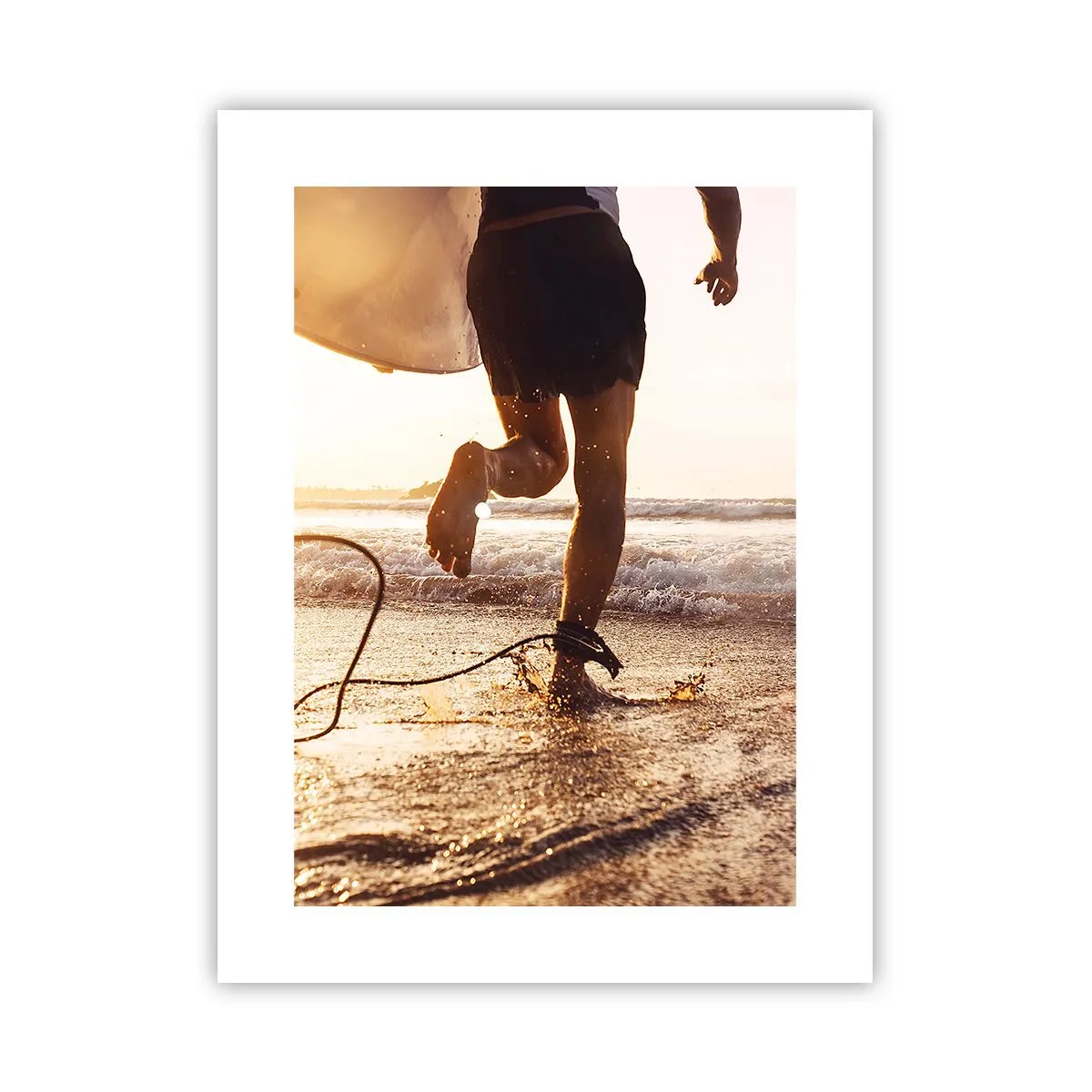 Poster - Om de golf te ontmoeten - 30x40 cm