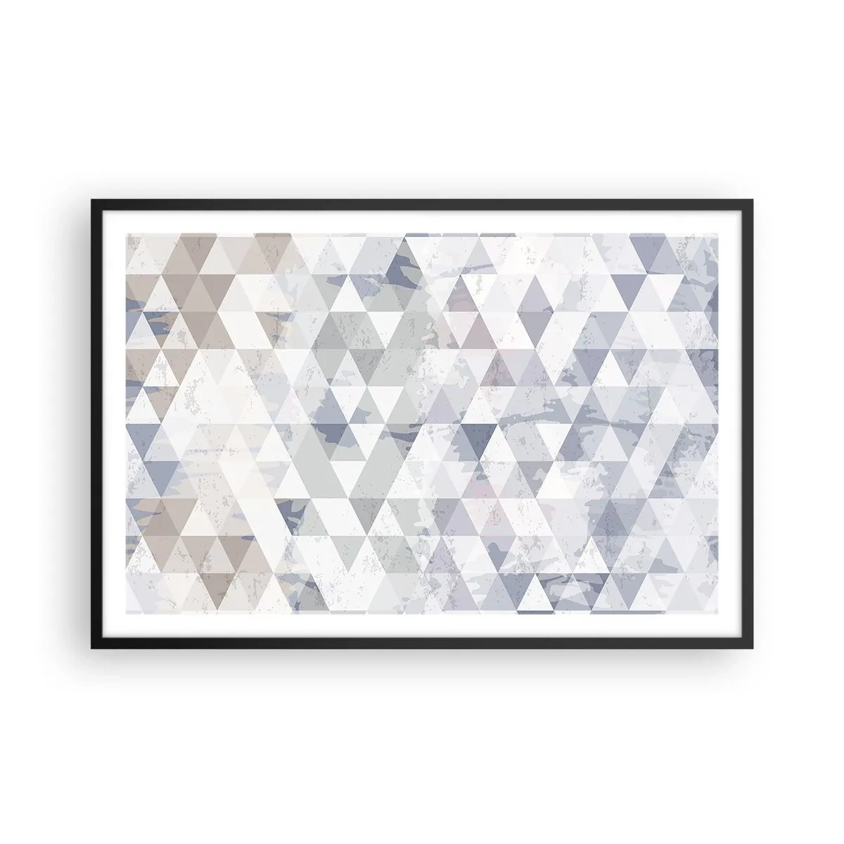 Poster in een zwarte lijst - In ritme op drie - 91x61 cm