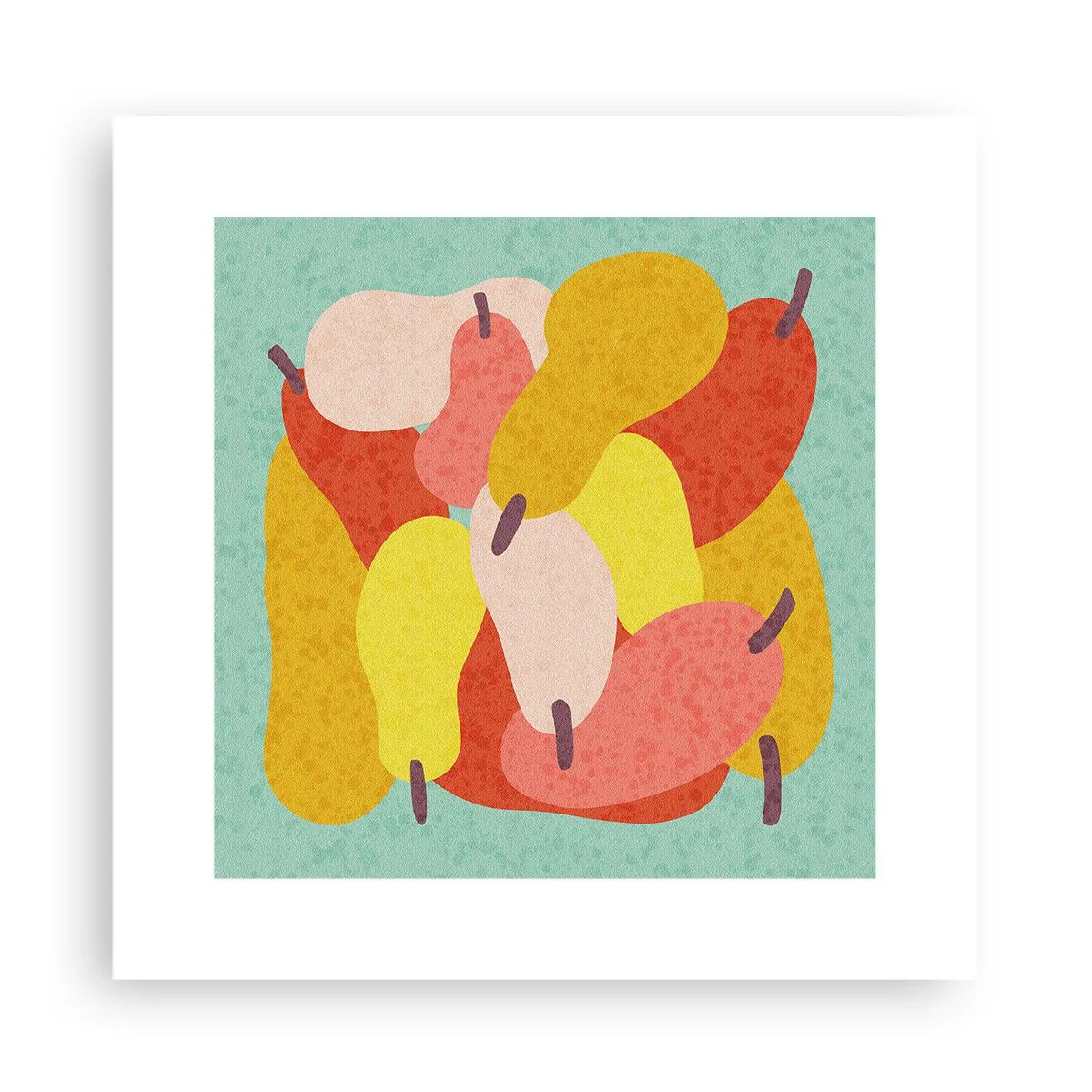 Poster - Probeer de zomerzon - 30x30 cm