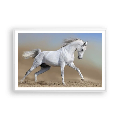 Poster in een witte lijst - Het mooiste Arabische sprookje - 91x61 cm