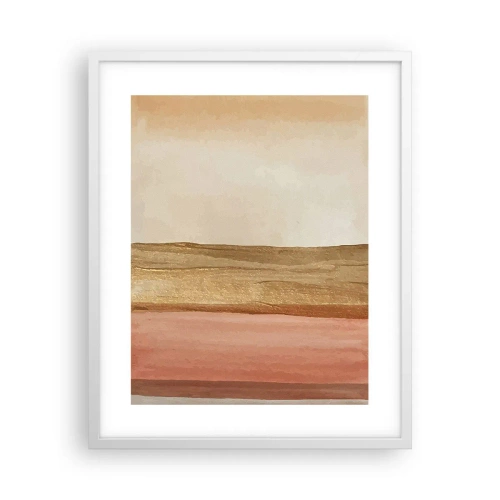 Poster in een witte lijst - Verticale compositie - 40x50 cm