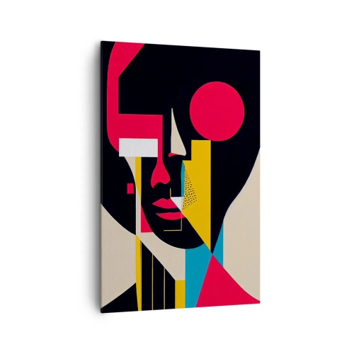 Schilderen op canvas - Haar innerlijke wereld - 80x120 cm