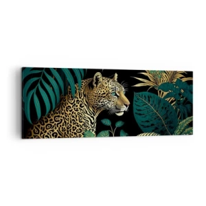 Schilderen op canvas - Een gastheer in de jungle - 140x50 cm