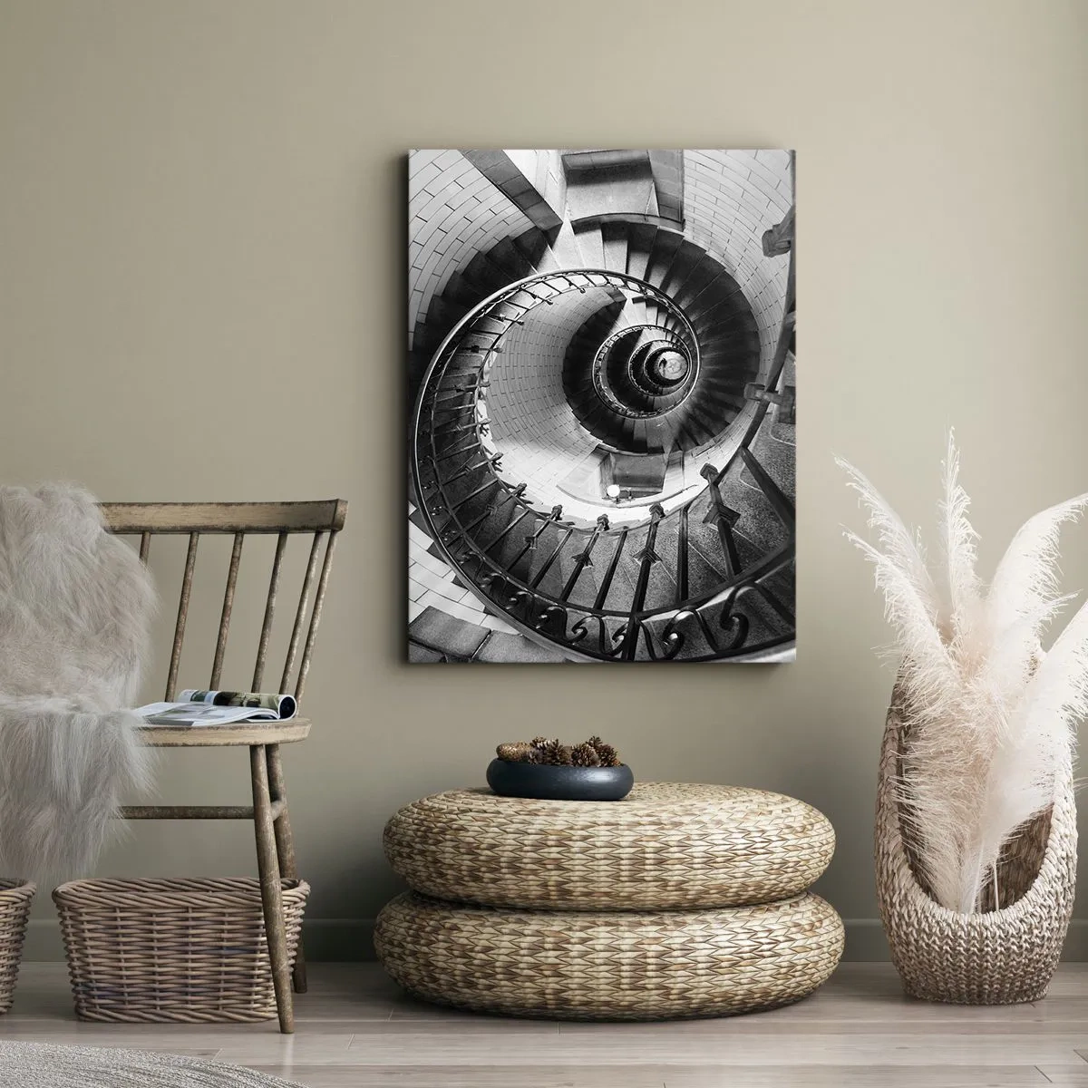 Schilderen op canvas - Hoger en hoger - 50x70 cm