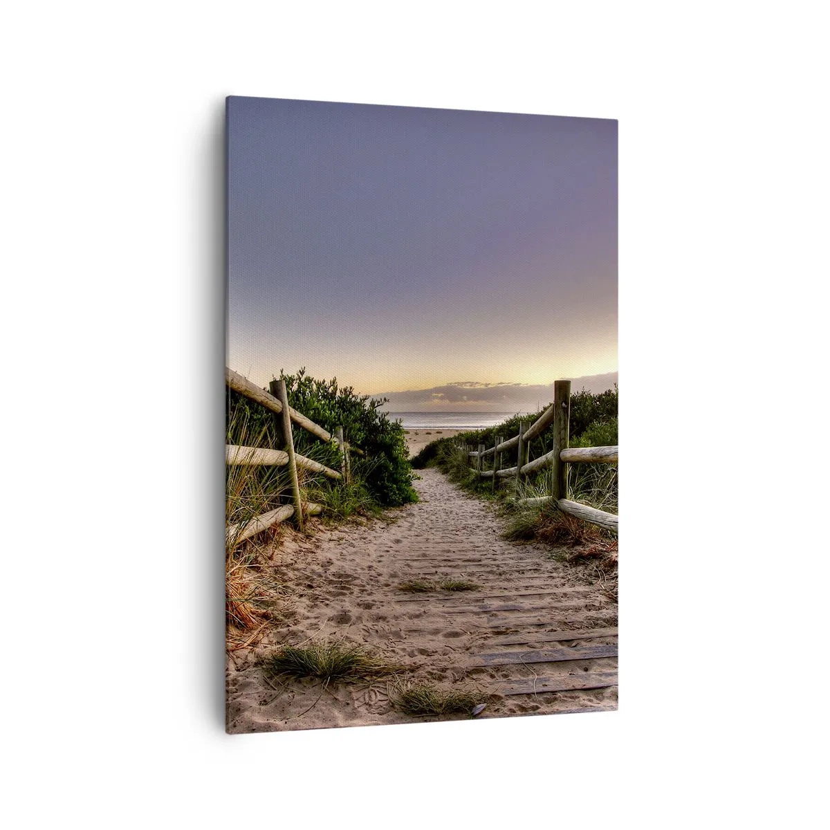 Schilderen op canvas - Het doel is al zichtbaar - 70x100 cm