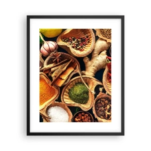 Poster in een zwarte lijst - Neem wat je wilt - 40x50 cm