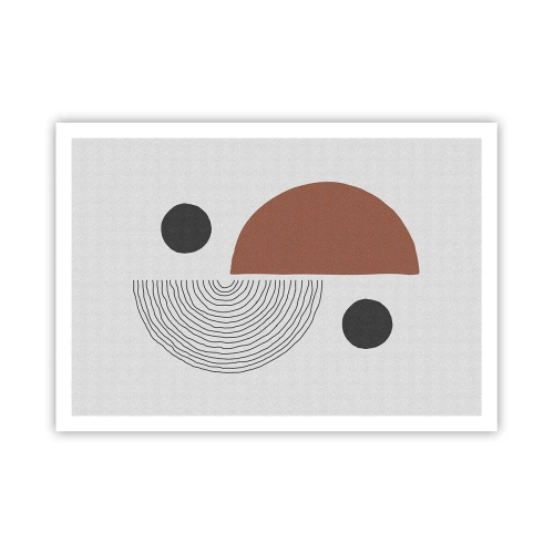 Poster - Perfectie van het wiel - 100x70 cm