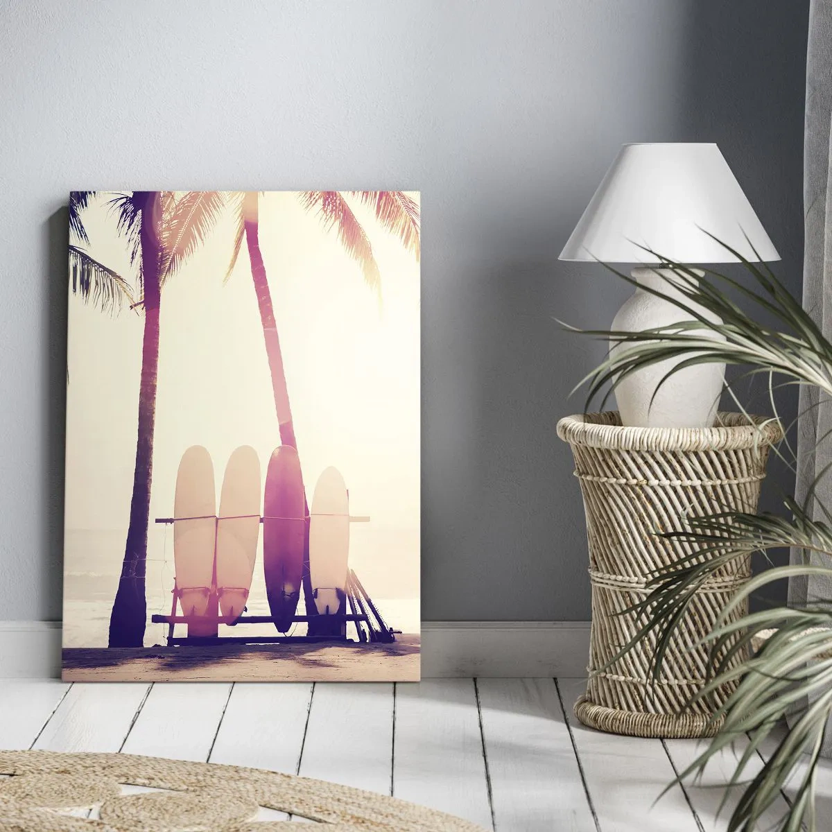 Schilderen op canvas - Het wordt een geweldige dag - 50x70 cm