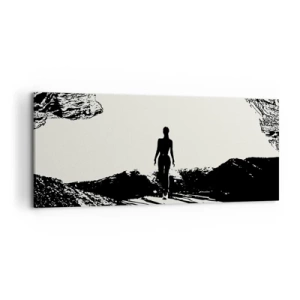 Schilderen op canvas - Een nieuwe kijk - 120x50 cm