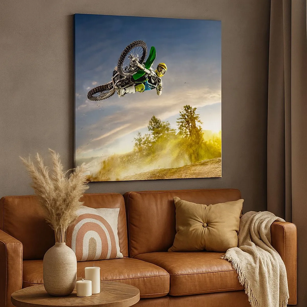 Schilderen op canvas - Schakel emoties in! - 30x30 cm