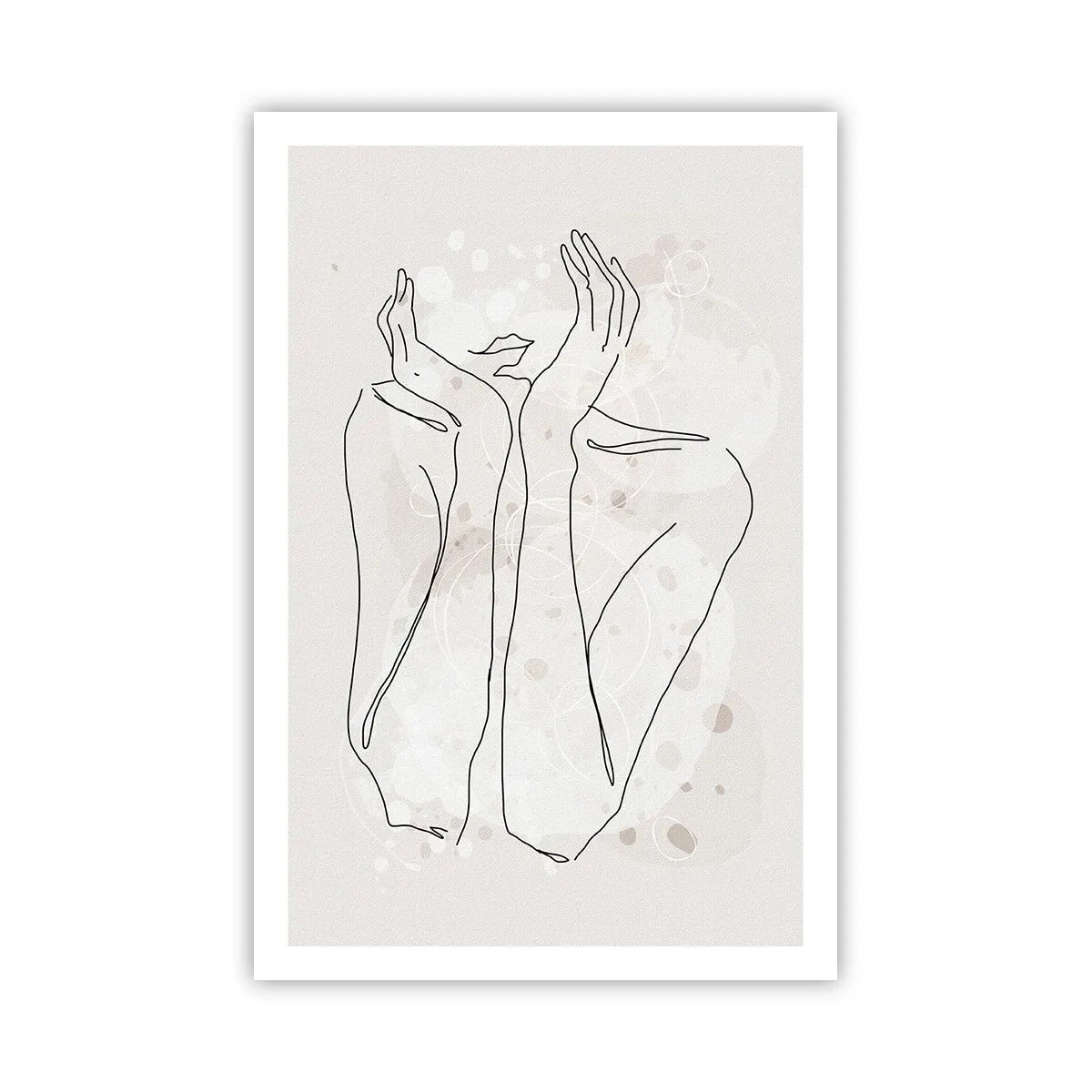 Poster - Een dromerig moment - 61x91 cm