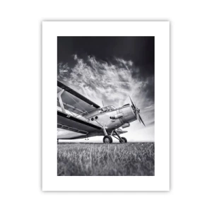 Poster - De gevleugelde zwerver - 30x40 cm