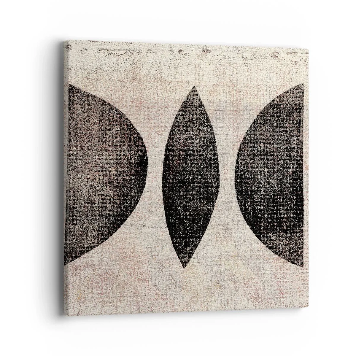 Schilderen op canvas - etnische abstractie - 40x40 cm