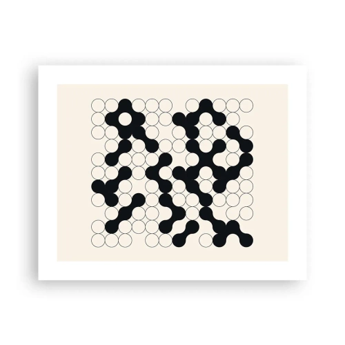 Poster - Chinees spel – variatie - 50x40 cm