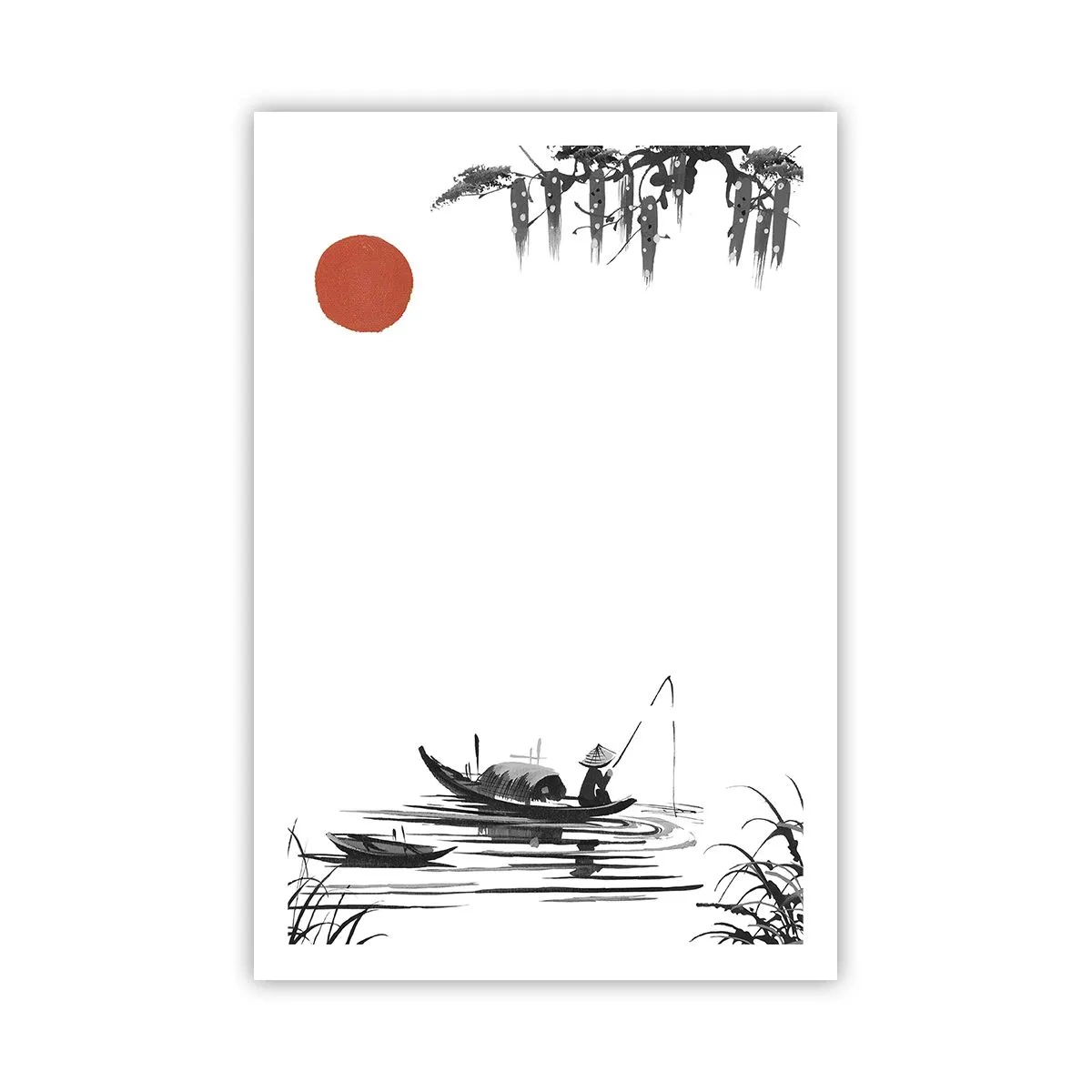 Poster - Aziatische middag - 61x91 cm