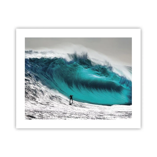 Poster - Uitdaging aanvaard - 50x40 cm