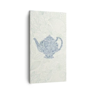 Schilderen op canvas - De charme van thee - 45x80 cm
