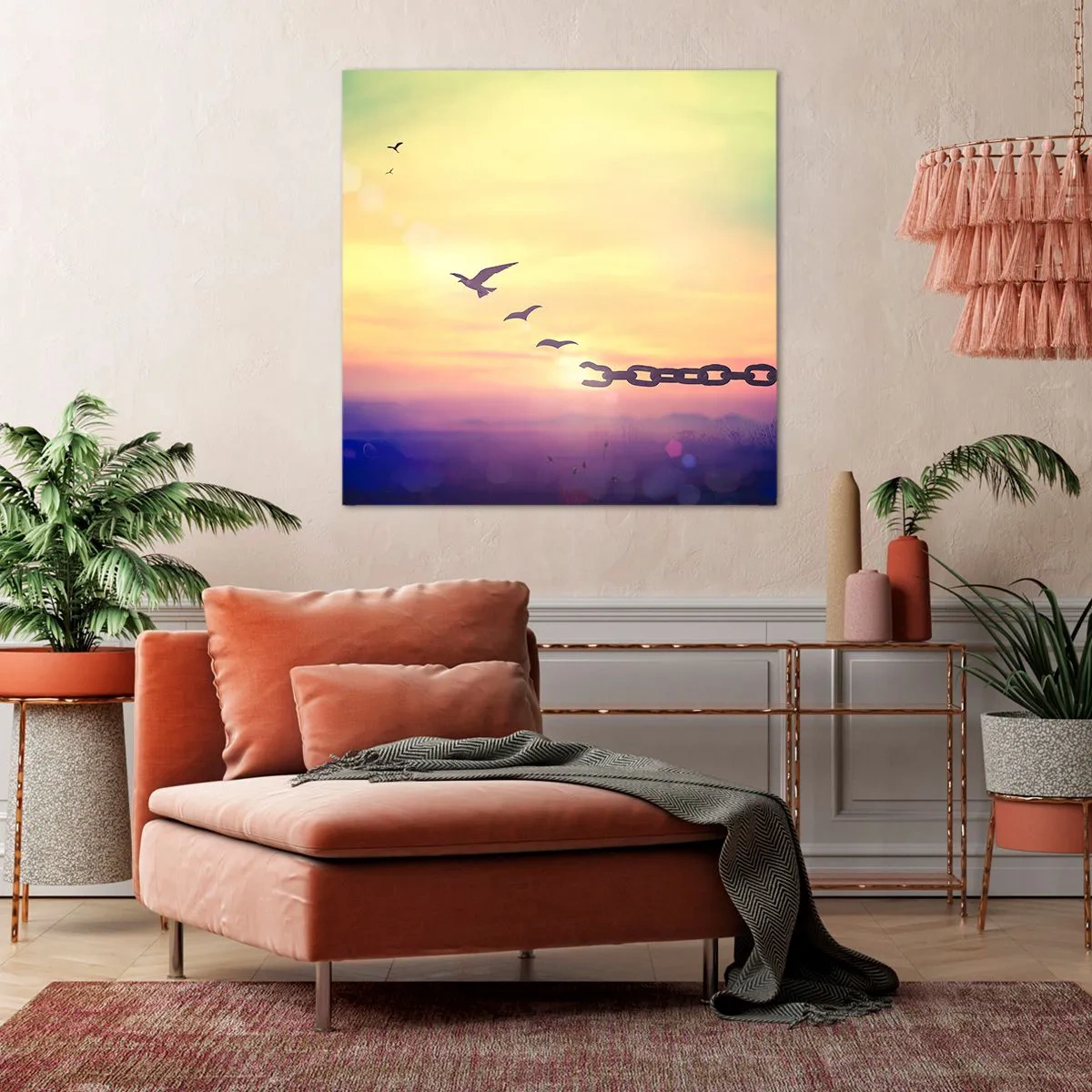 Schilderen op canvas - De overwinning van vrijheid - 30x30 cm