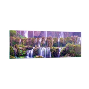 Schilderen op glas - Trap naar de hemel - 90x30 cm