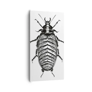 Schilderen op canvas - Wat een exemplaar! - 65x120 cm