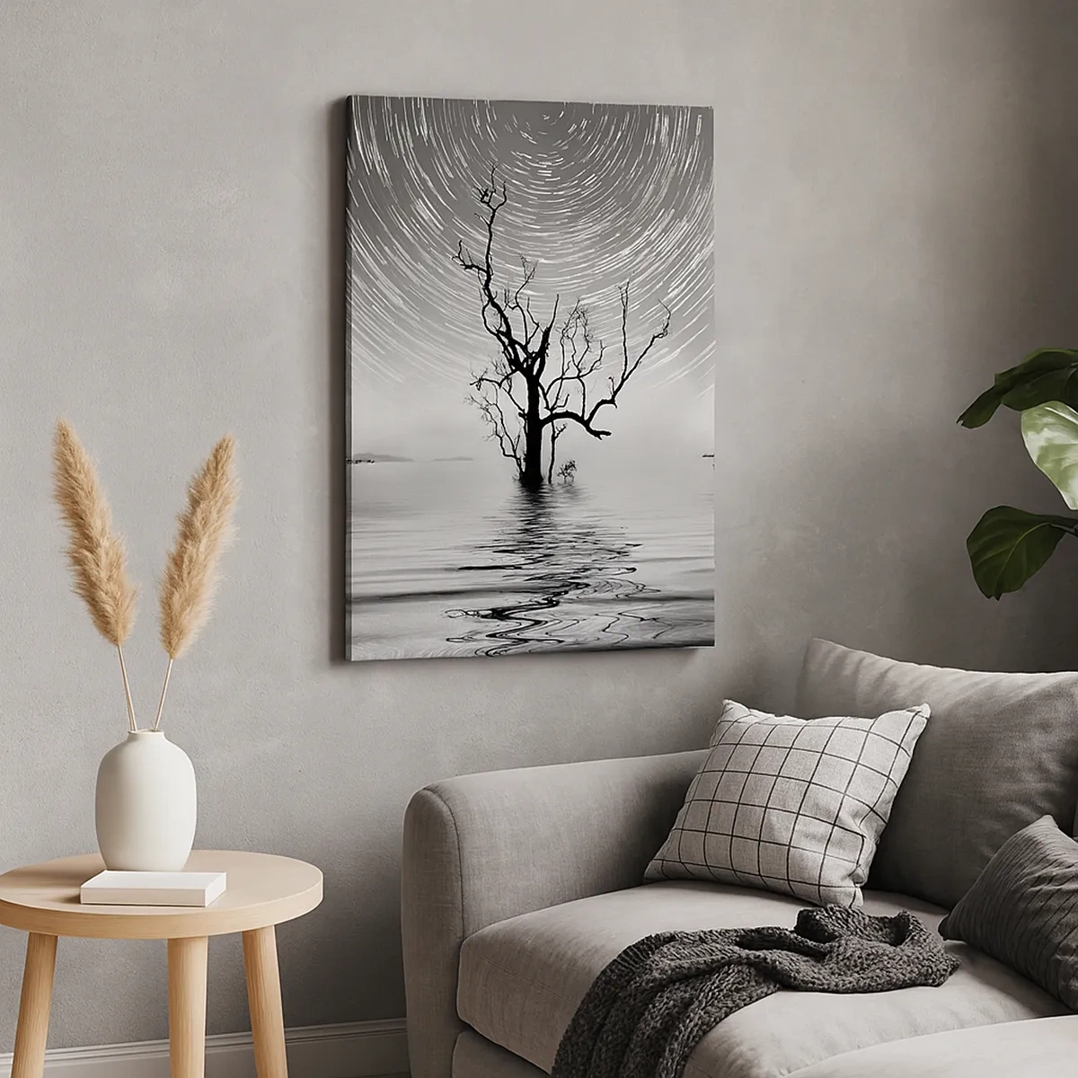 Schilderen op canvas - Een symfonie van de natuur - 50x70 cm