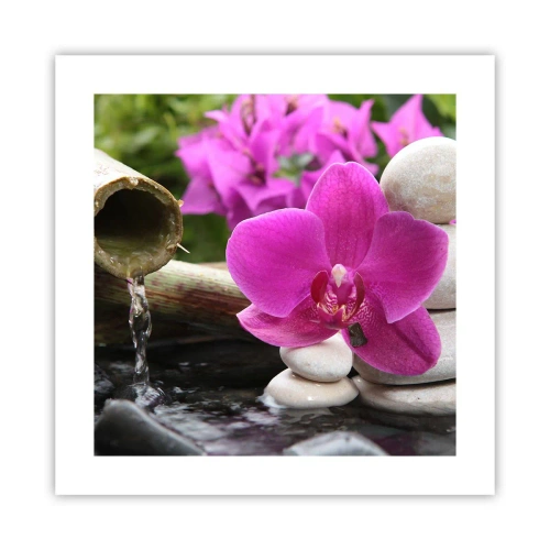 Poster - Je bent al aan het rusten - 40x40 cm