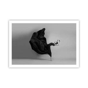 Poster - Gevleugeld door muziek - 91x61 cm