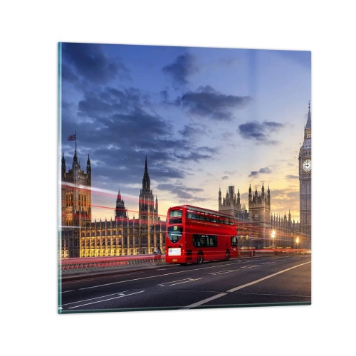 Schilderen op glas - Speciale tekens - 40x40 cm