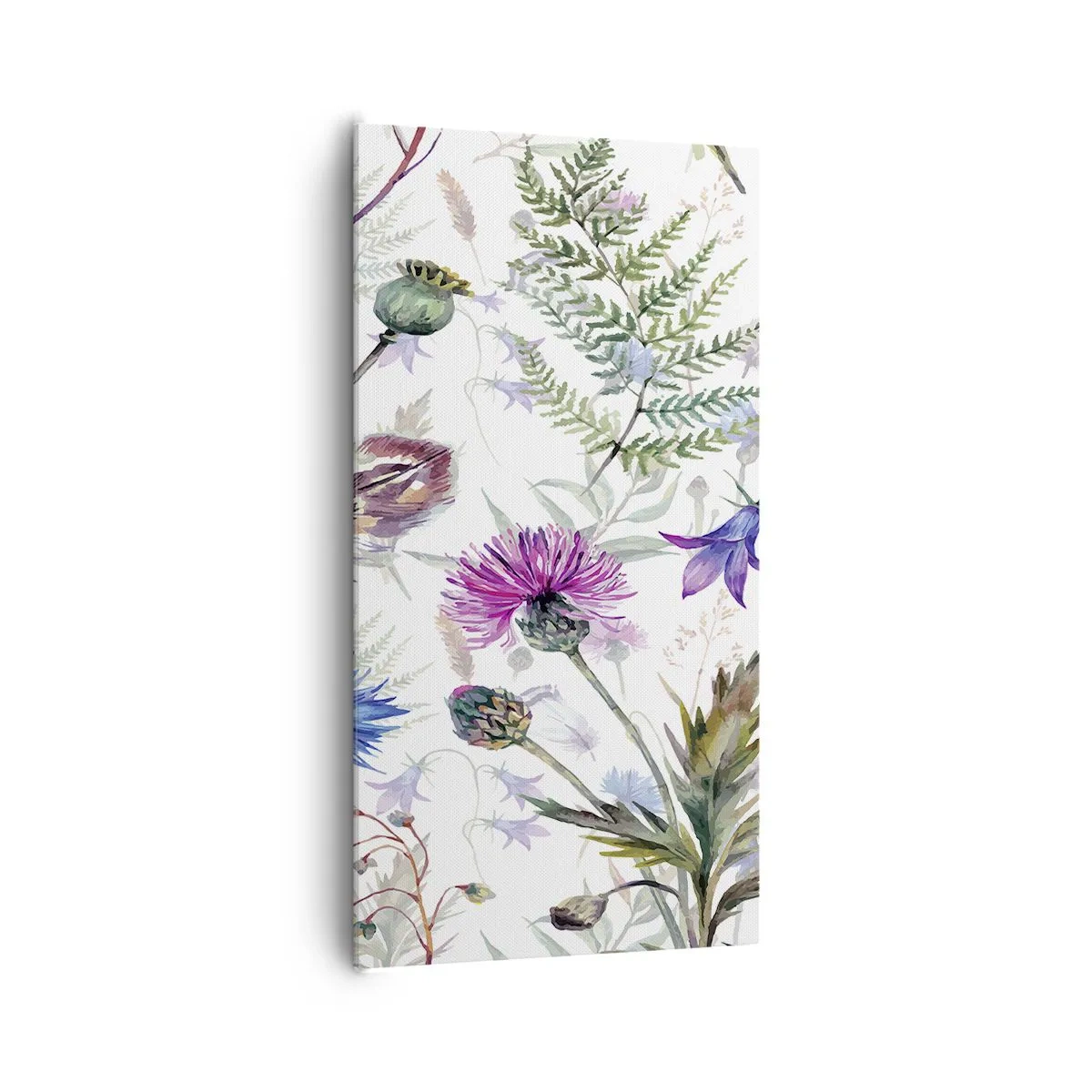 Schilderen op canvas - Pools herbarium - 65x120 cm