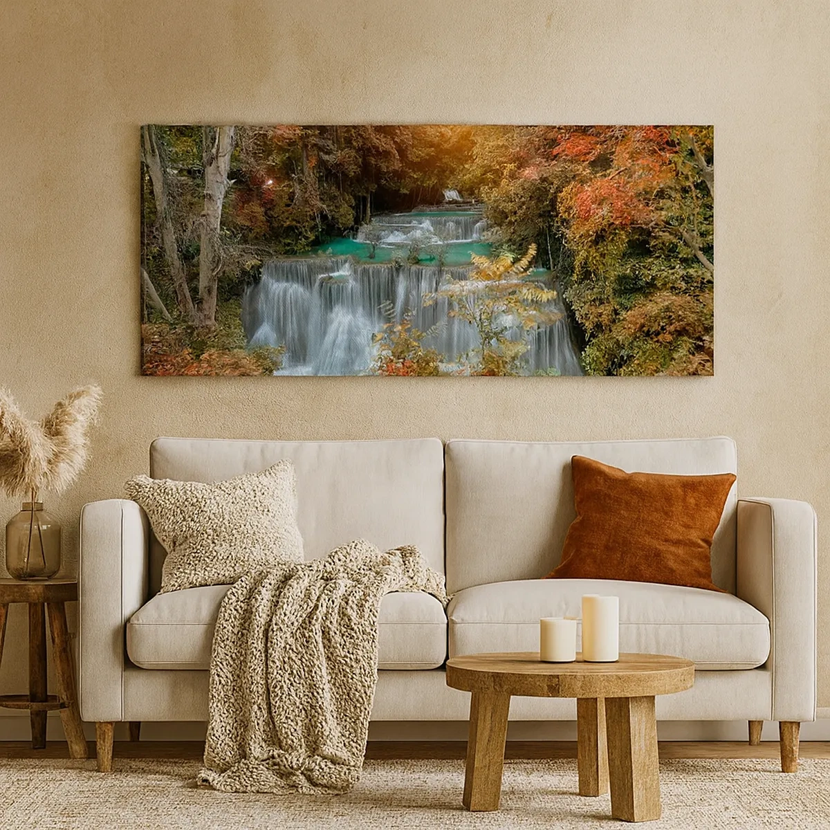 Schilderen op canvas - Verborgen schat van het bos - 30x30 cm