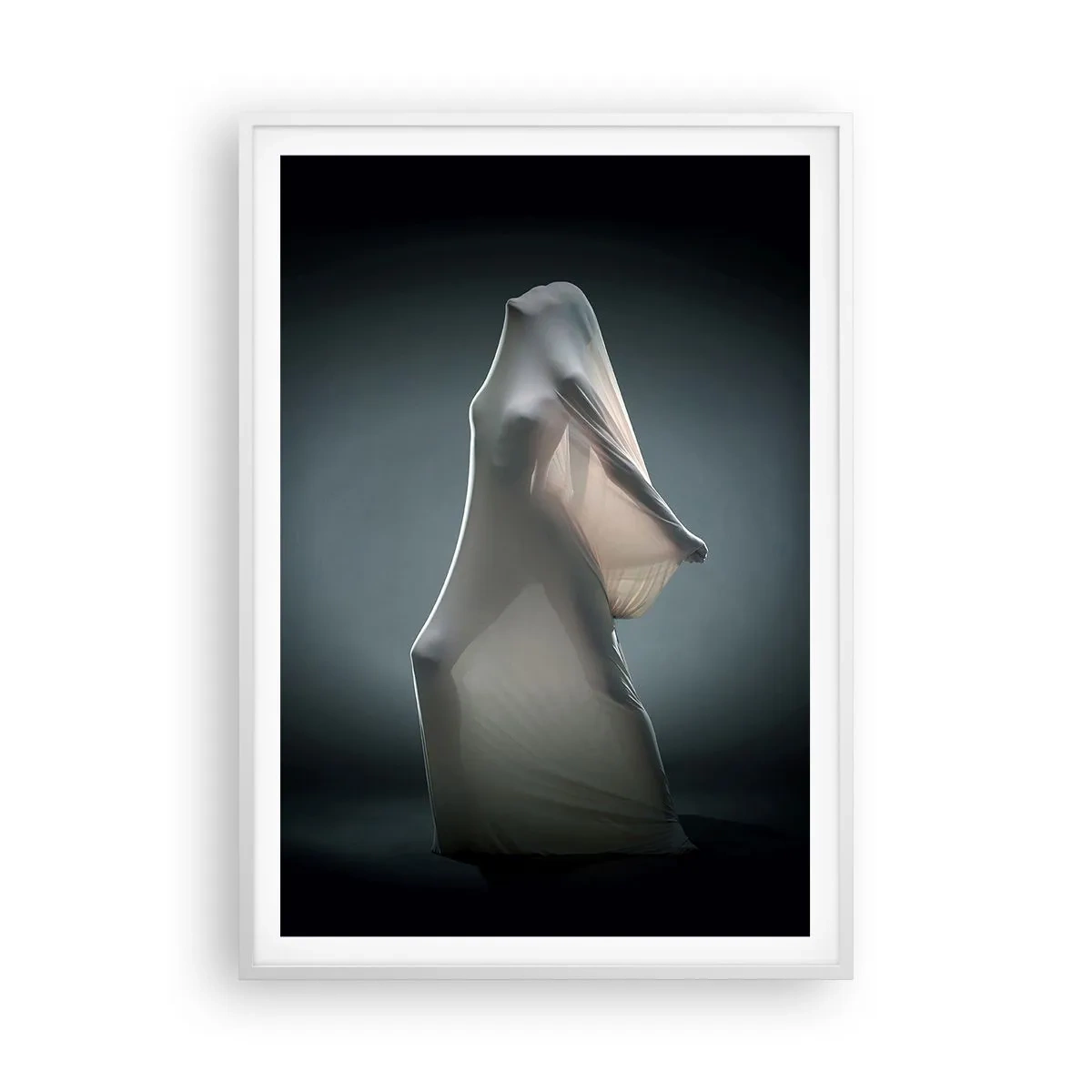 Poster in een witte lijst - Verborgen verlangens - 70x100 cm