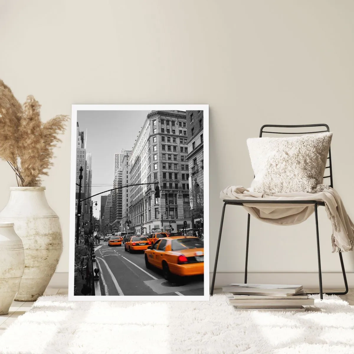 Poster - De zonnen van grote steden - 70x100 cm