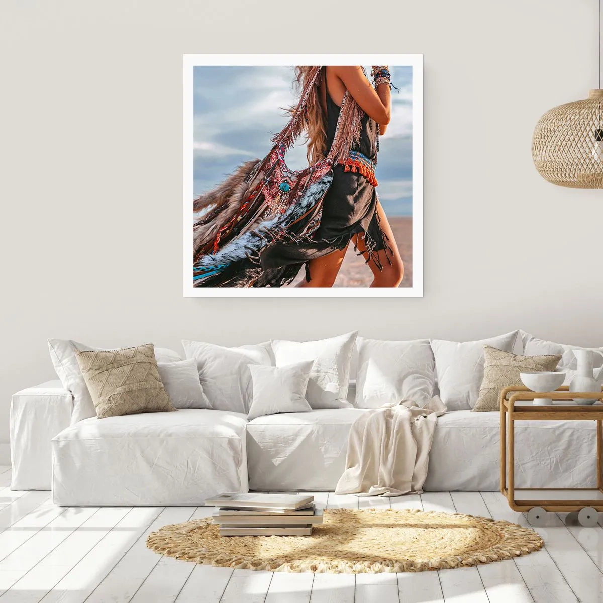 Poster - Het meisje van de sjamaan - 30x30 cm