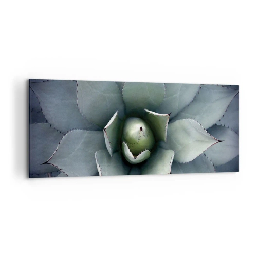 Schilderen op canvas - Het trekt aan en waarschuwt - 100x40 cm