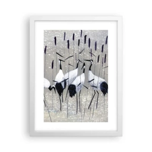 Poster in een witte lijst - Onder hun eigen - 30x40 cm