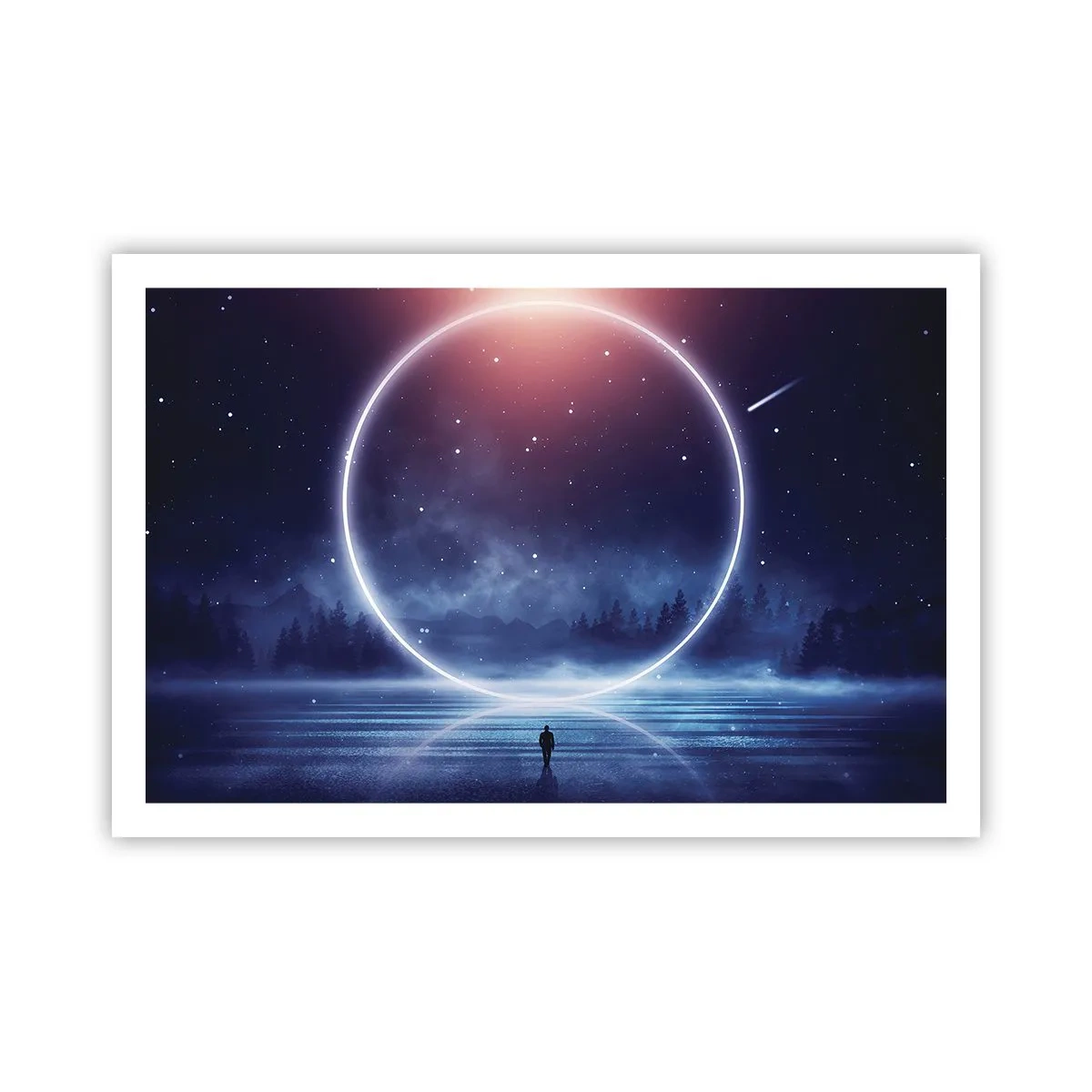 Poster - Ze zijn er al... - 91x61 cm