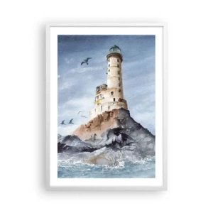 Poster in een witte lijst - Onoverwinnelijk - 50x70 cm