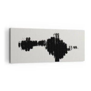 Schilderen op canvas - Trillingen van verbeelding - 100x40 cm
