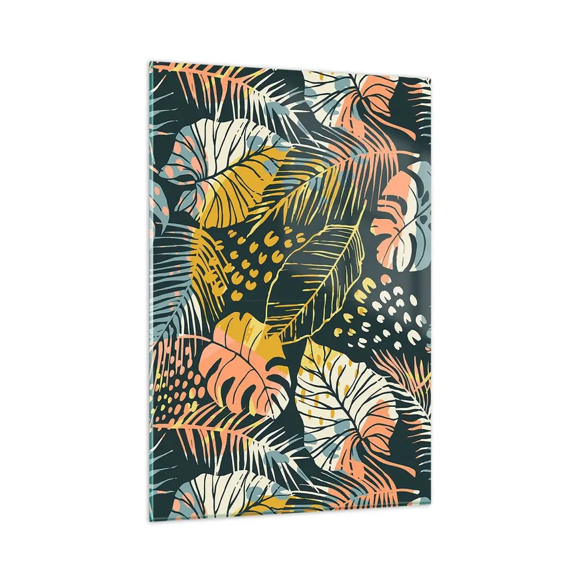 Schilderen op glas - Lommerrijke fantasie - 80x120 cm