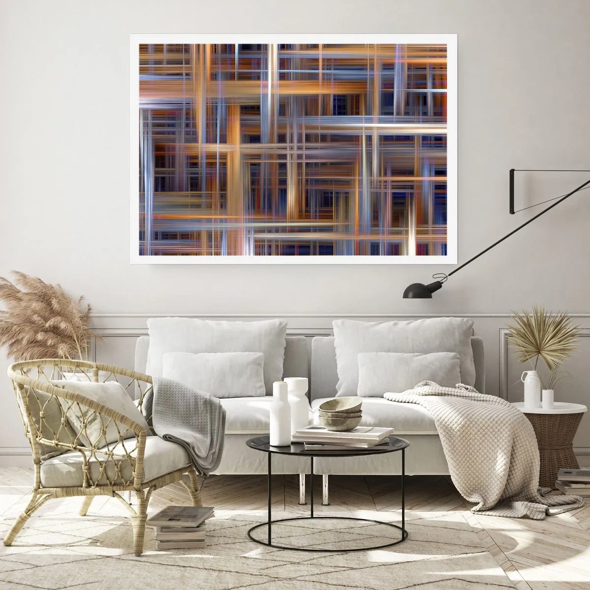 Poster - Geweven van licht - 50x40 cm