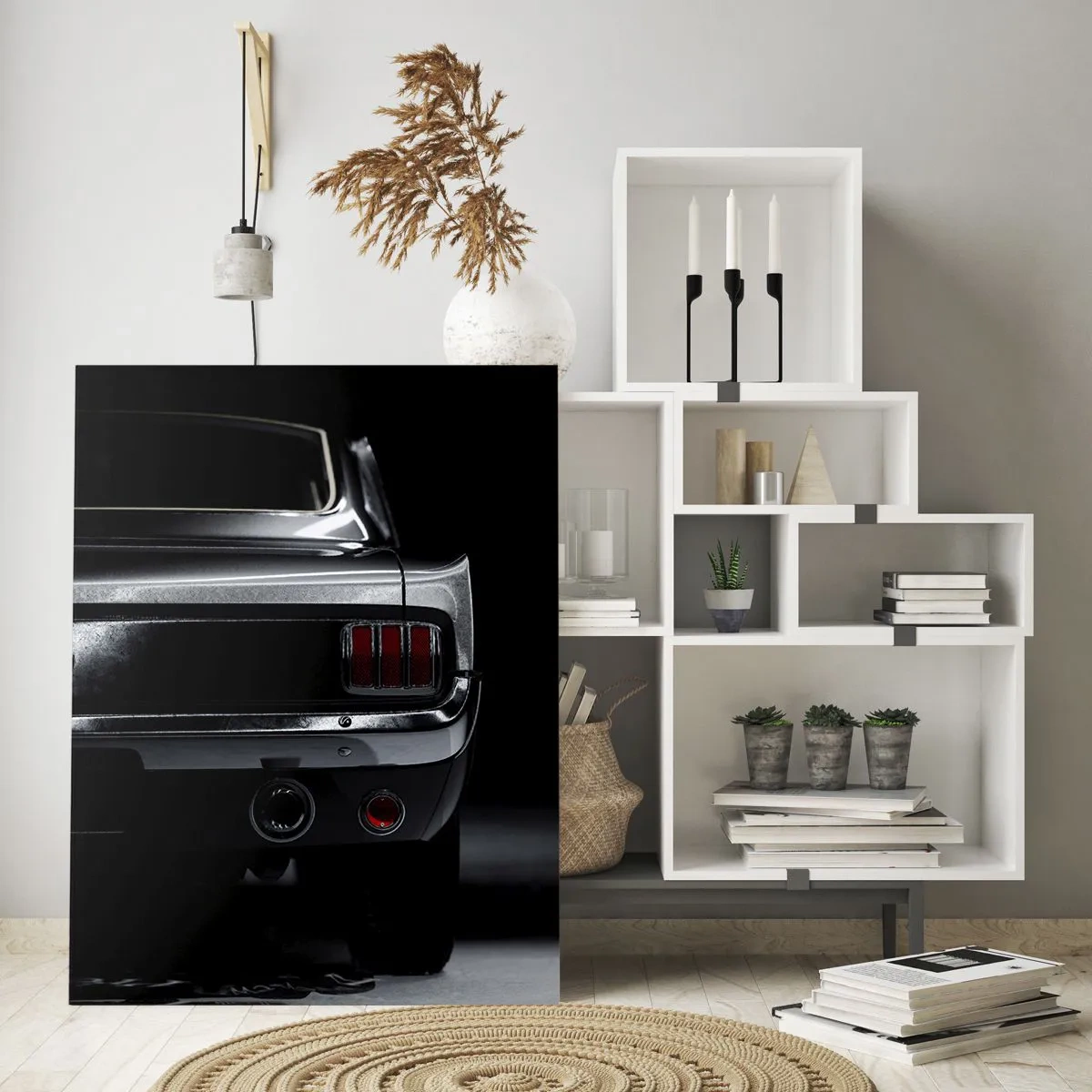 Schilderen op glas - De charme van de klassieker - 70x100 cm