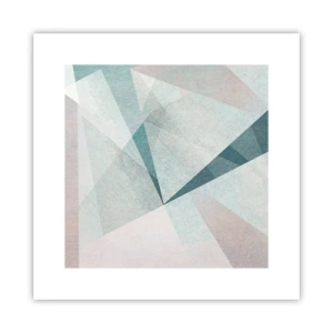 Poster - Makkelijk maar dynamisch - 30x30 cm