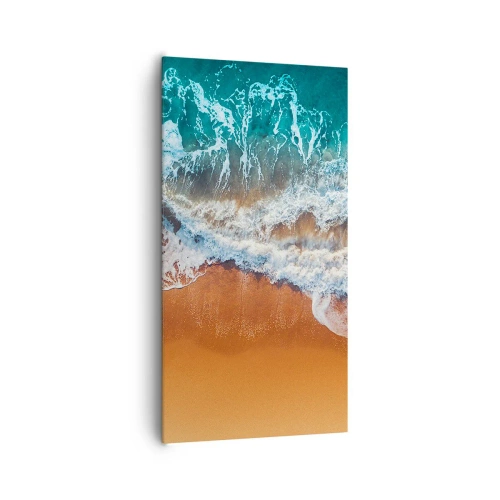 Schilderen op canvas - Altijd hand in hand - 65x120 cm