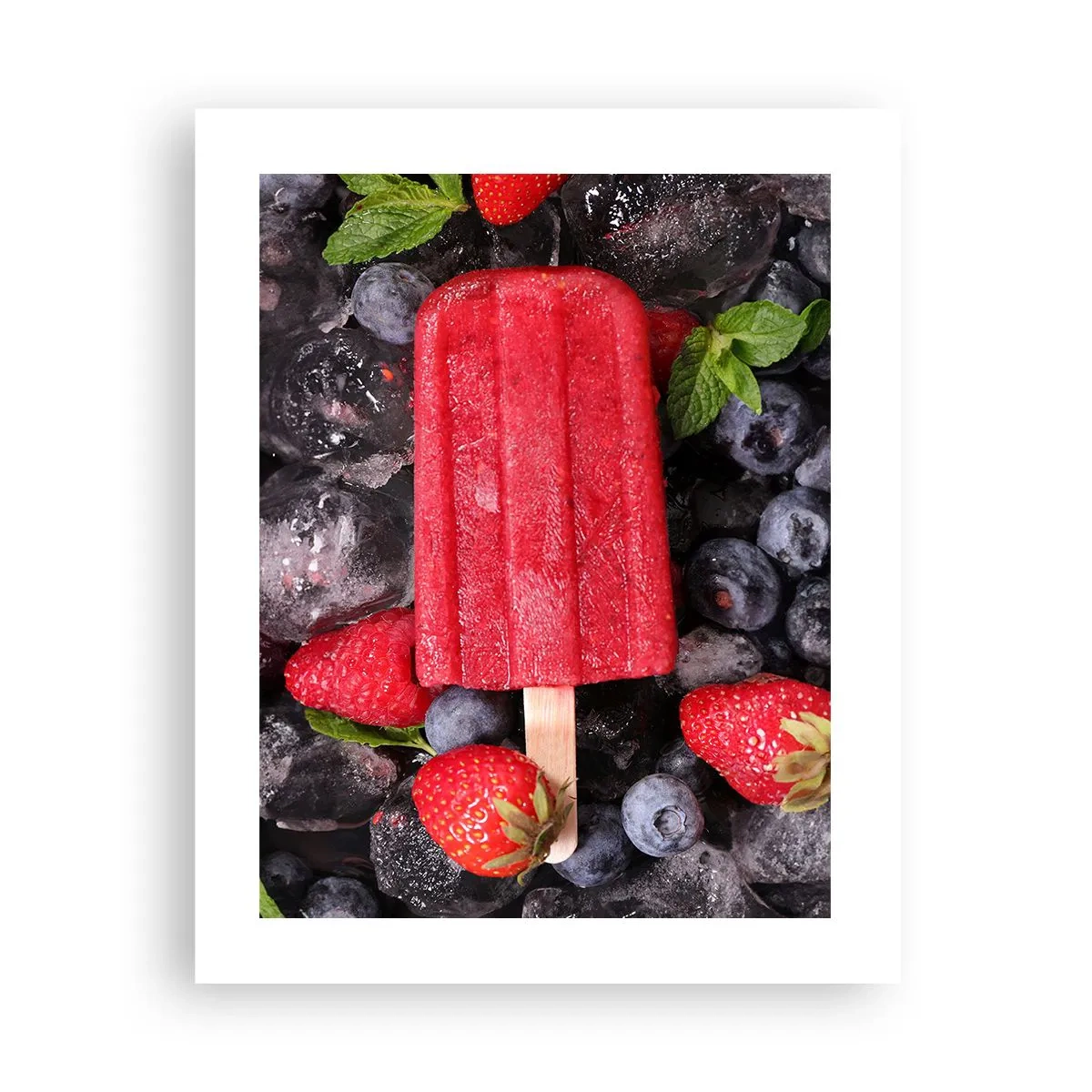 Poster - De smaak van hete zomer - 40x50 cm