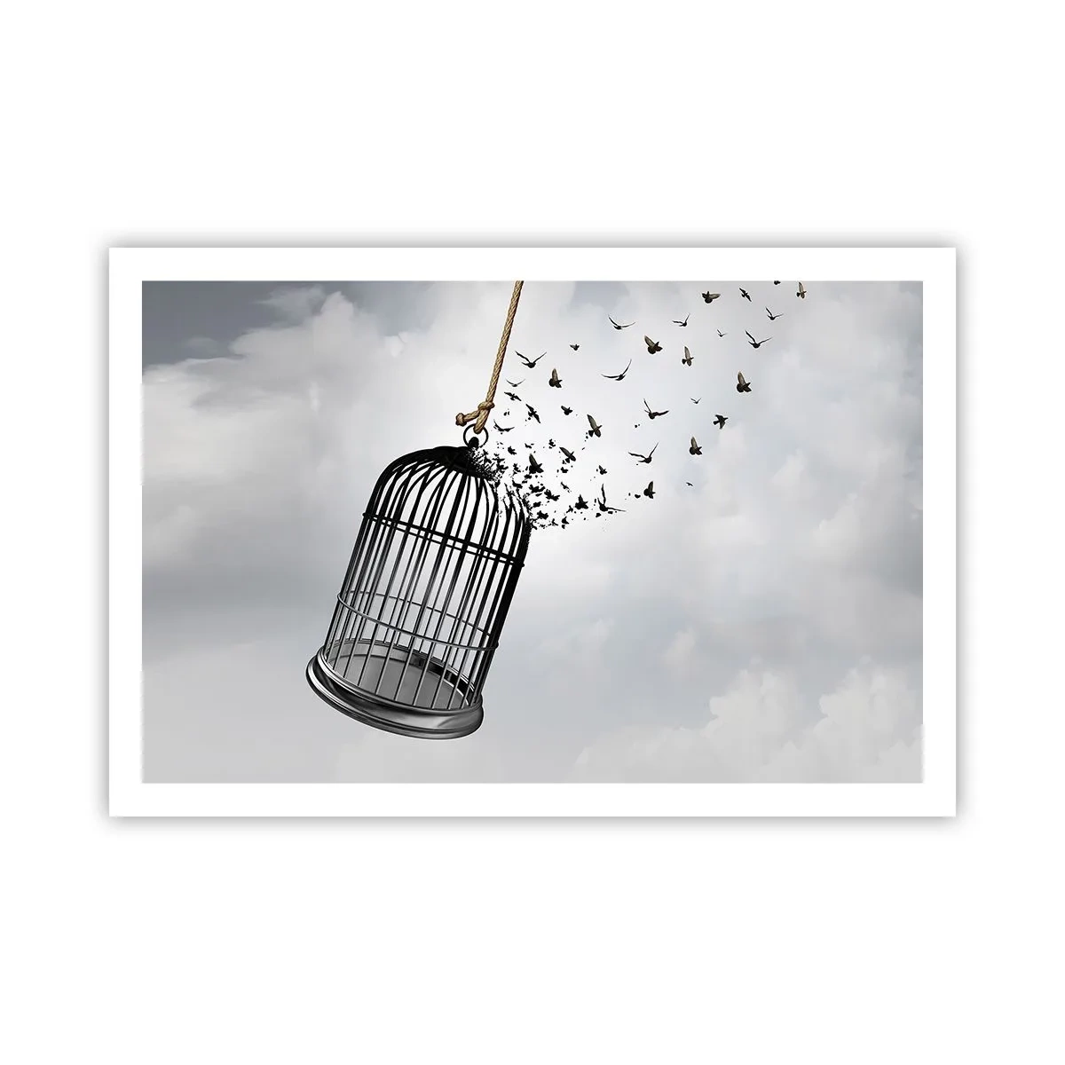 Poster - Geloof ... Hoop ... Vrijheid! - 91x61 cm