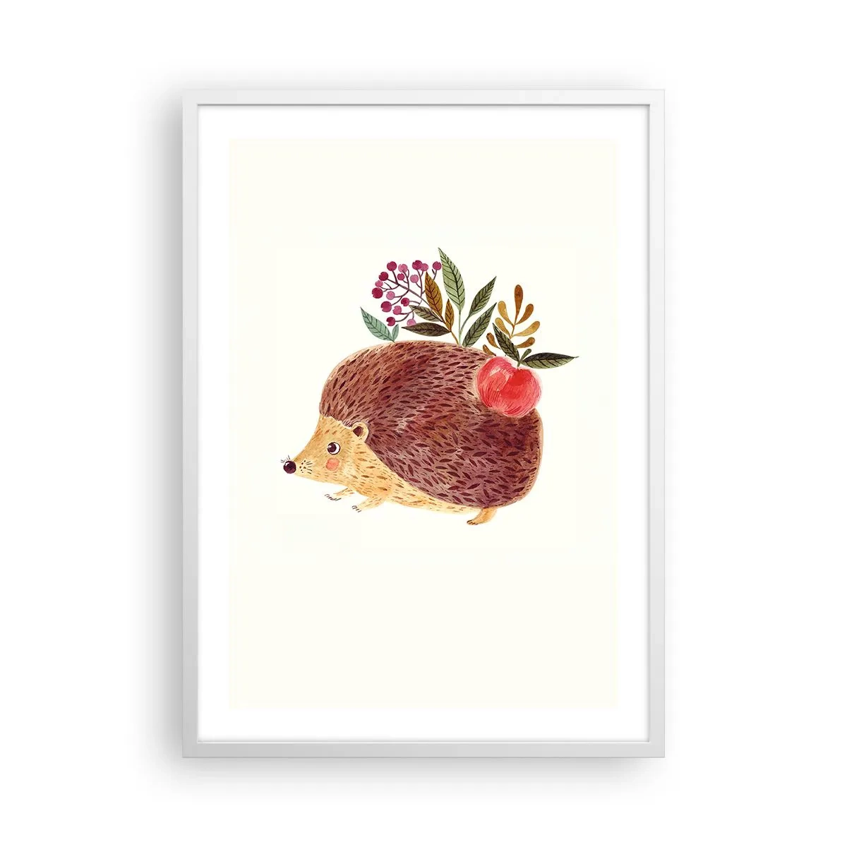 Poster in een witte lijst - En je vindt mij al leuk - 50x70 cm