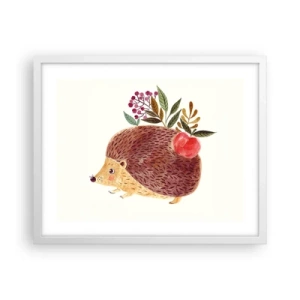 Poster in een witte lijst - En je vindt mij al leuk - 50x40 cm