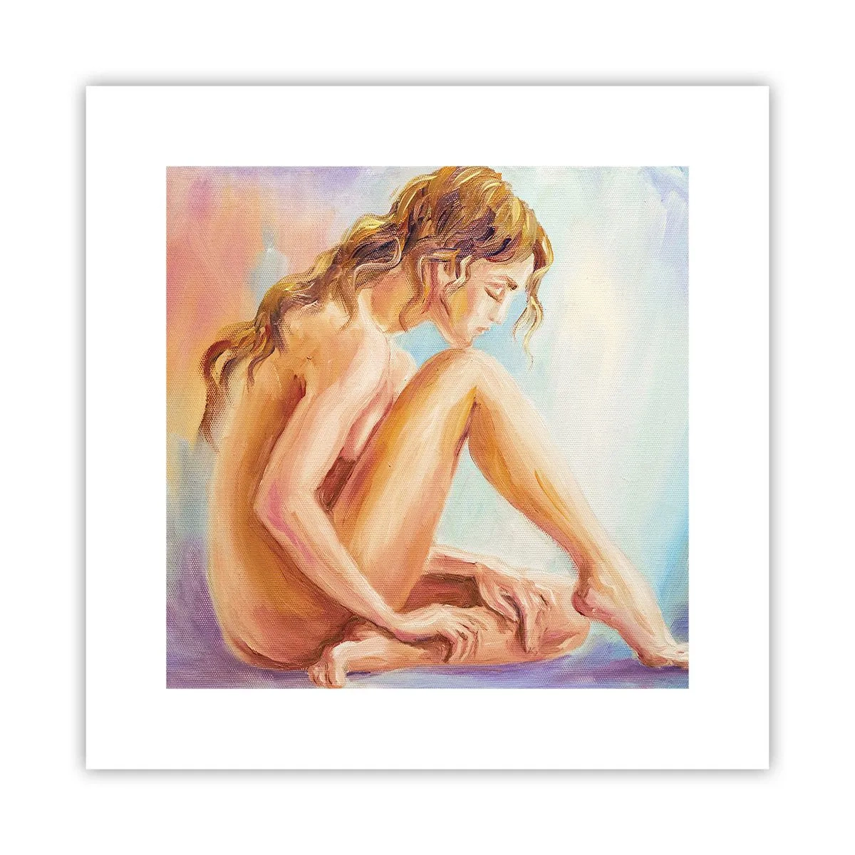 Poster - De daad van de jeugd - 30x30 cm