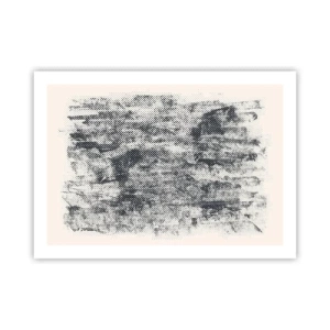 Poster - Mistige compositie - 70x50 cm