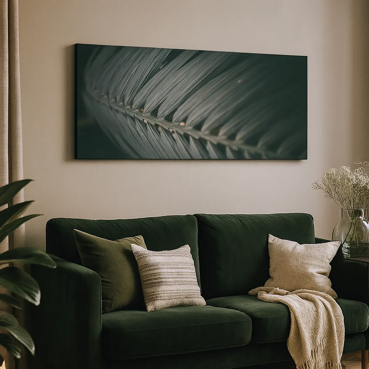 Schilderen op canvas - De precisie van de natuur - 30x30 cm